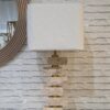 Laila Travertine Table Lamp