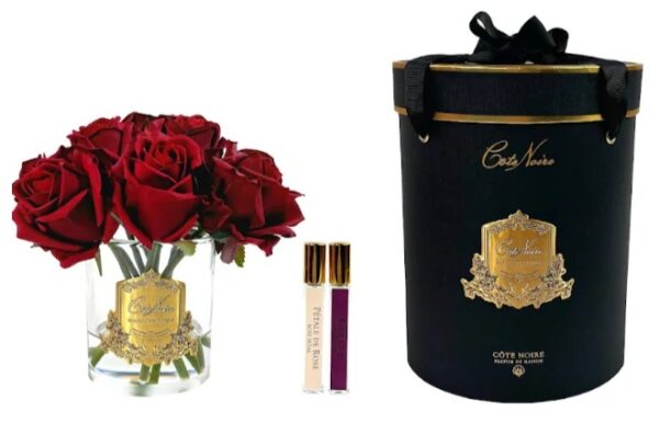 Premium Rose Bud Bouquet - Red - BLACK FRIDAY SALE